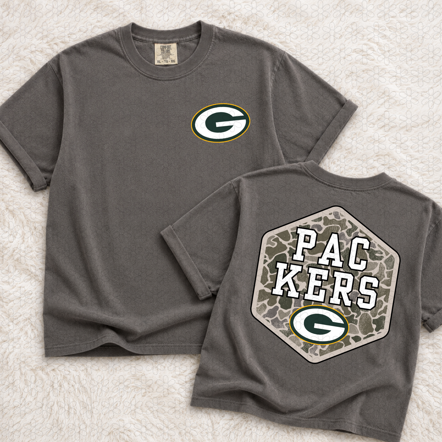 Camo Sports Teams (We Can Do Customs, Mascots MUST be Emailed) DTF Transfer