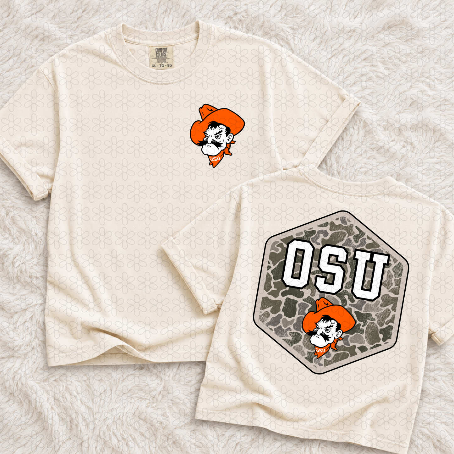 Camo Sports Teams (We Can Do Customs, Mascots MUST be Emailed) DTF Transfer