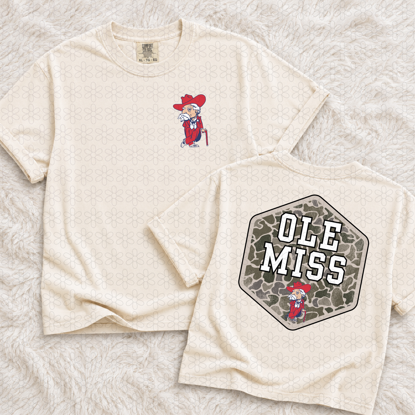 Camo Sports Teams (We Can Do Customs, Mascots MUST be Emailed) DTF Transfer