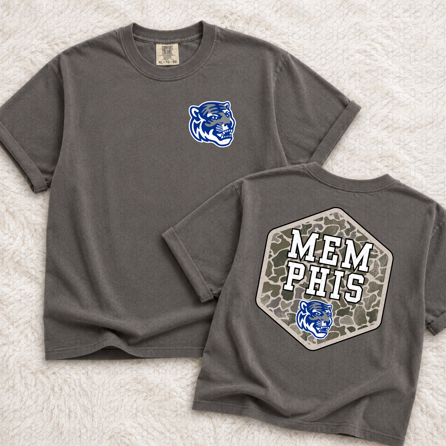 Camo Sports Teams (We Can Do Customs, Mascots MUST be Emailed) DTF Transfer