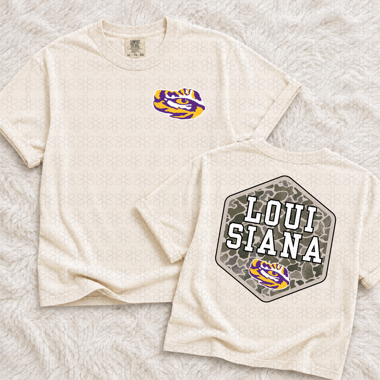 Camo Sports Teams (We Can Do Customs, Mascots MUST be Emailed) Completed Tee