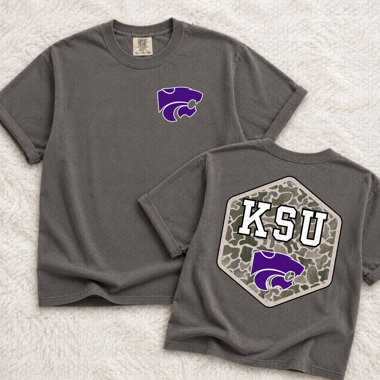 Camo Sports Teams (We Can Do Customs, Mascots MUST be Emailed) DTF Transfer