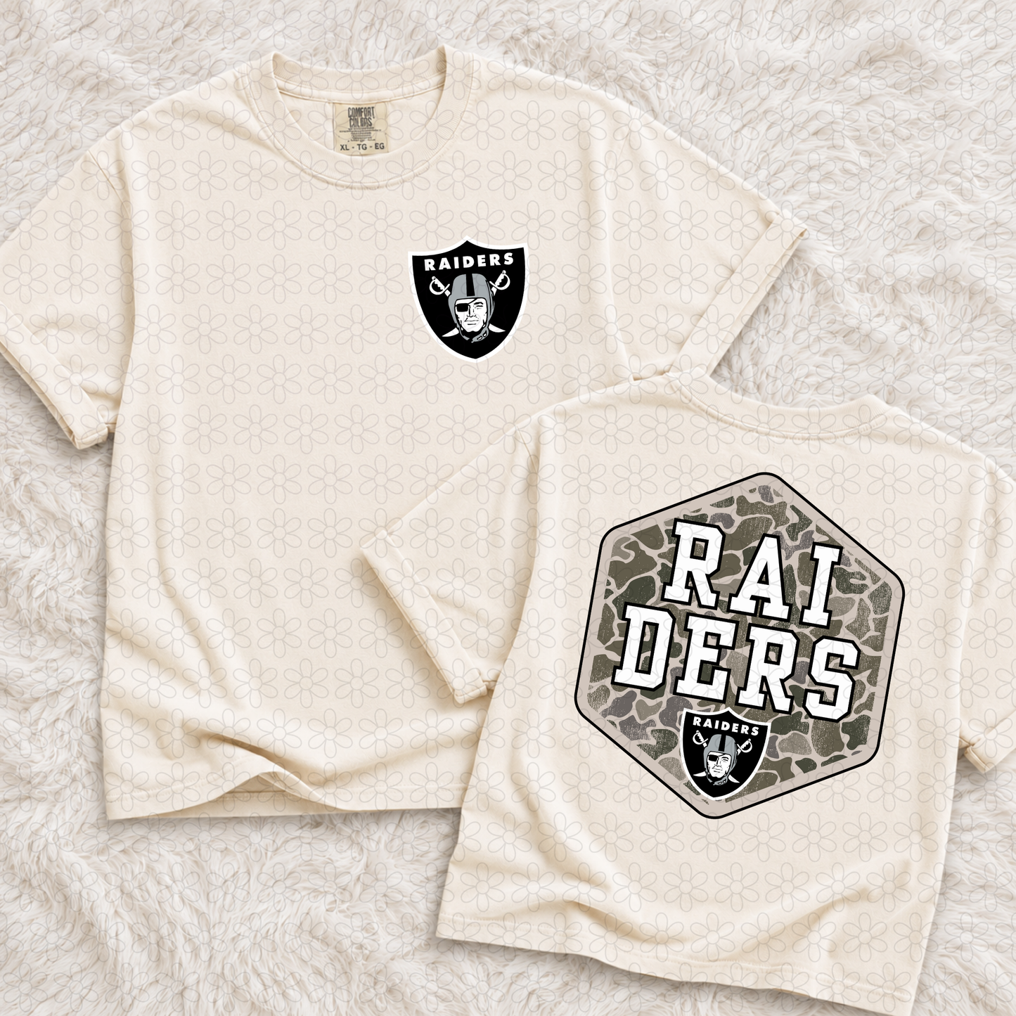 Camo Sports Teams (We Can Do Customs, Mascots MUST be Emailed) DTF Transfer