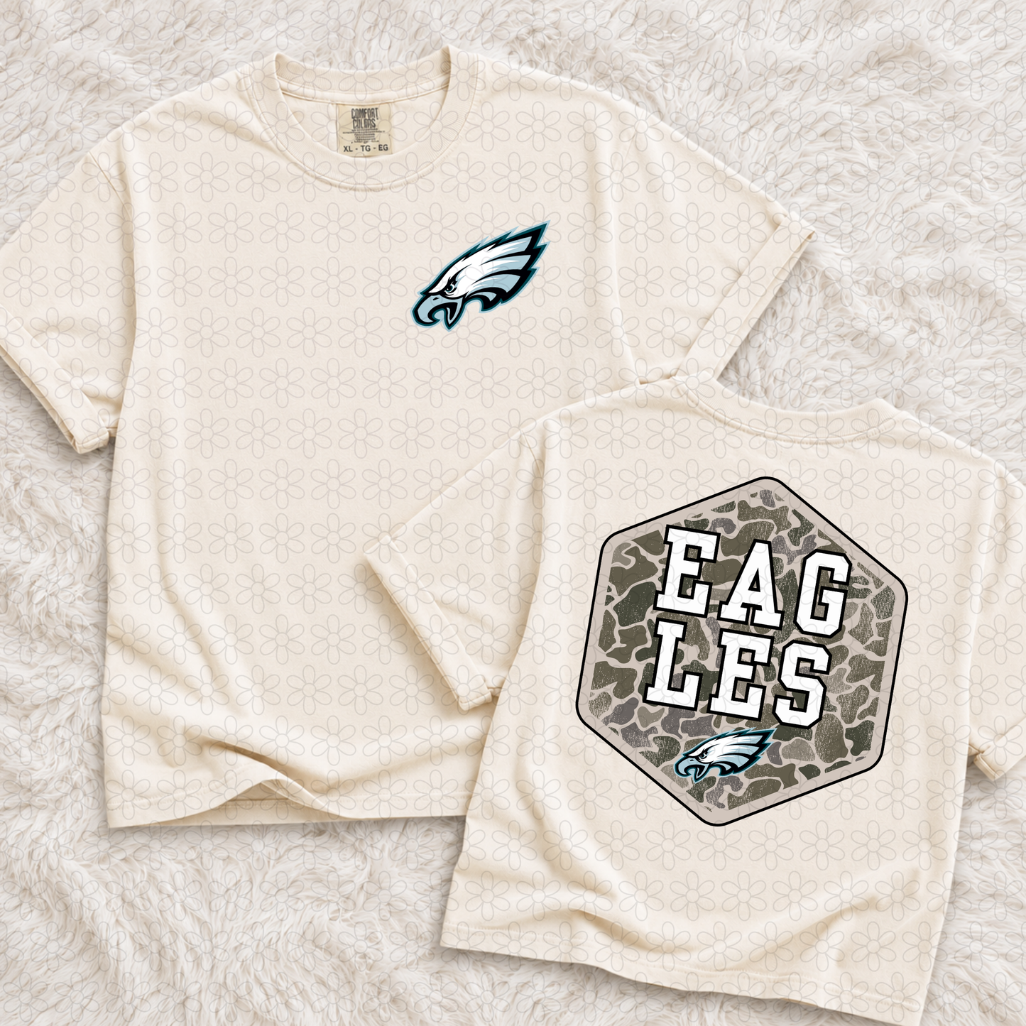 Camo Sports Teams (We Can Do Customs, Mascots MUST be Emailed) Completed Tee