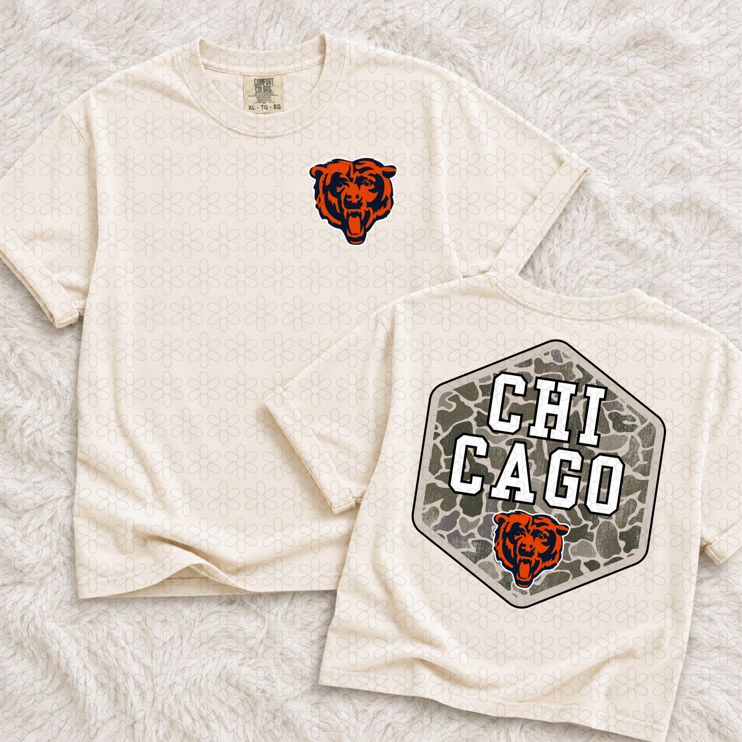Camo Sports Teams (We Can Do Customs, Mascots MUST be Emailed) DTF Transfer