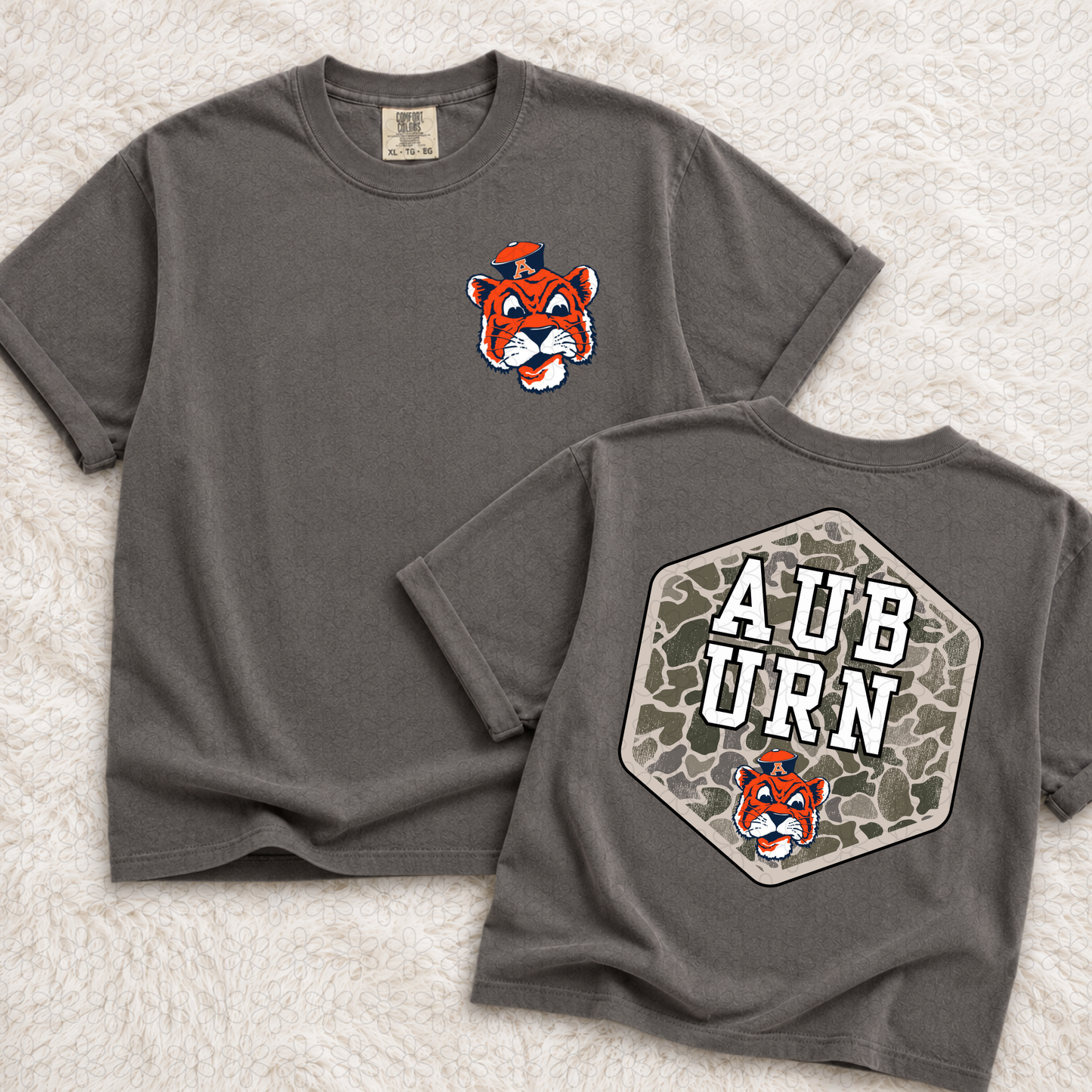 Camo Sports Teams (We Can Do Customs, Mascots MUST be Emailed) Completed Tee
