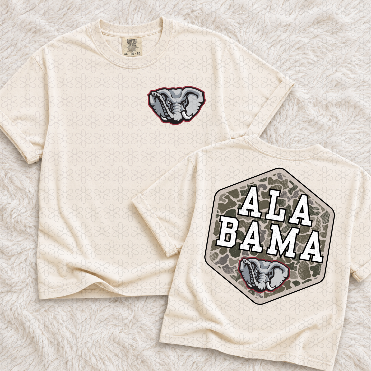 Camo Sports Teams (We Can Do Customs, Mascots MUST be Emailed) Completed Tee