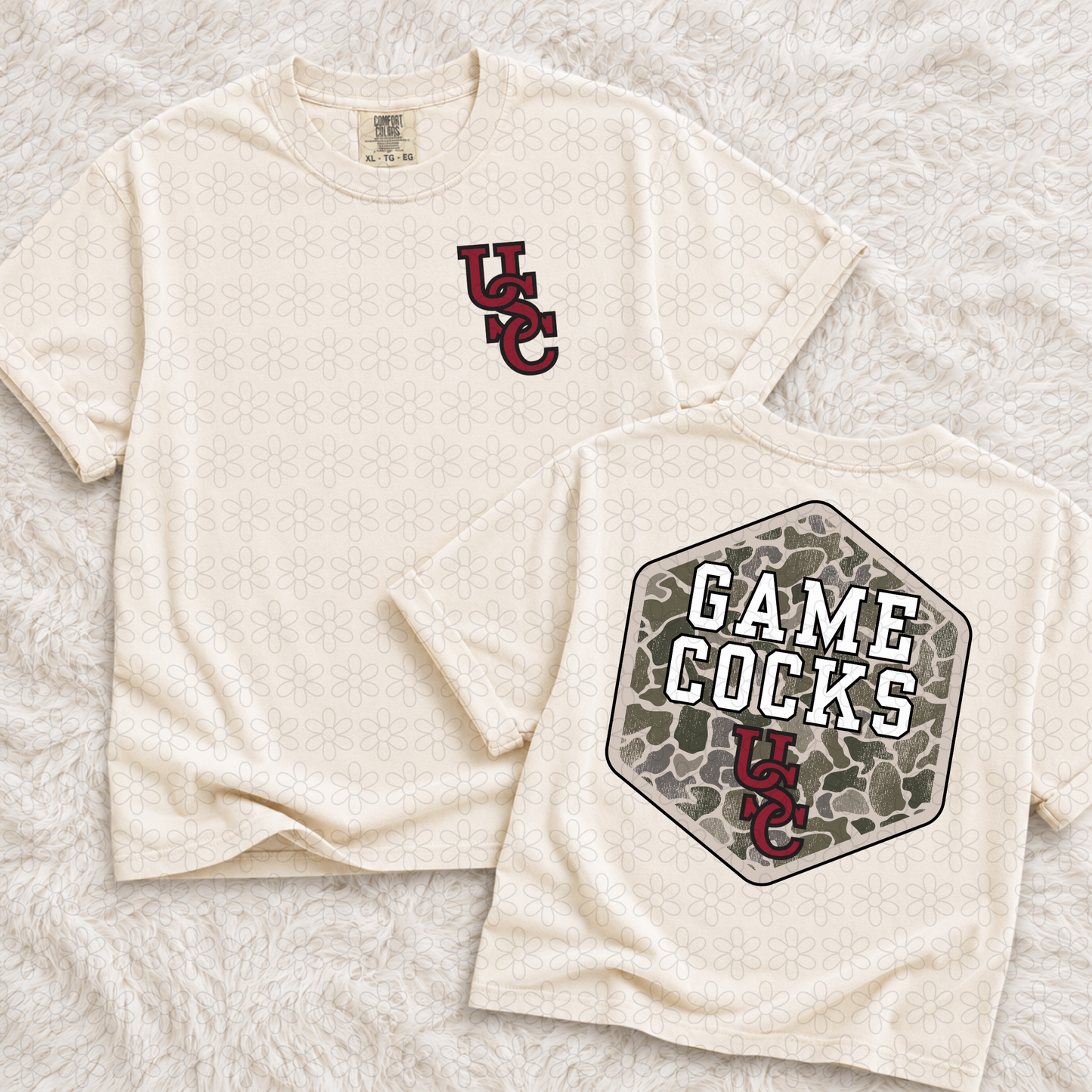 Camo Sports Teams (We Can Do Customs, Mascots MUST be Emailed) DTF Transfer