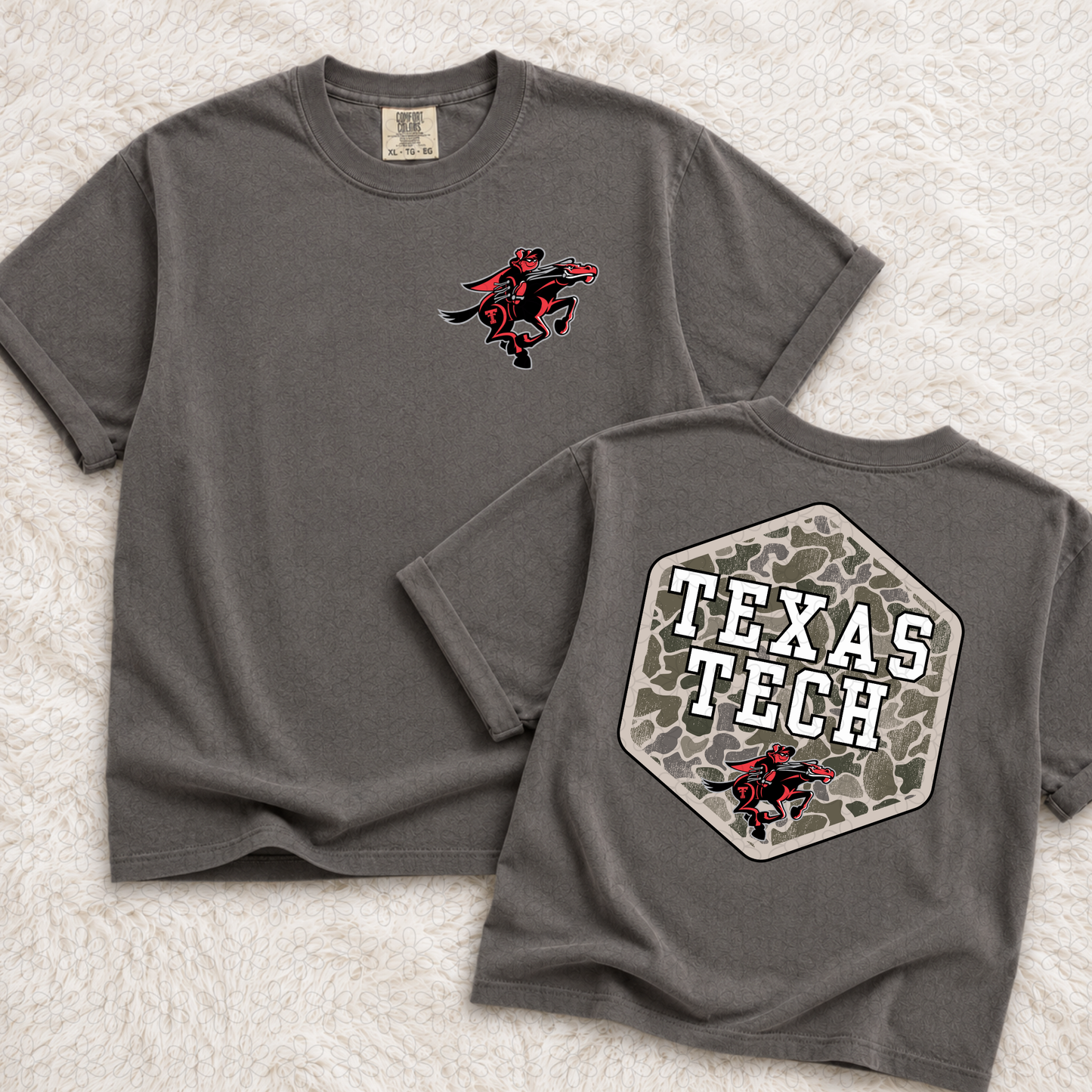 Camo Sports Teams (We Can Do Customs, Mascots MUST be Emailed) DTF Transfer