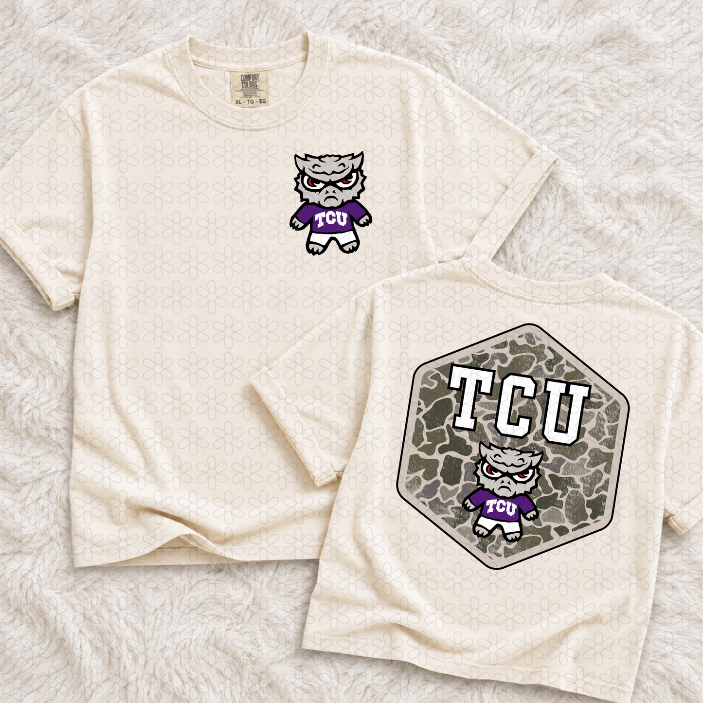 Camo Sports Teams (We Can Do Customs, Mascots MUST be Emailed) Completed Tee
