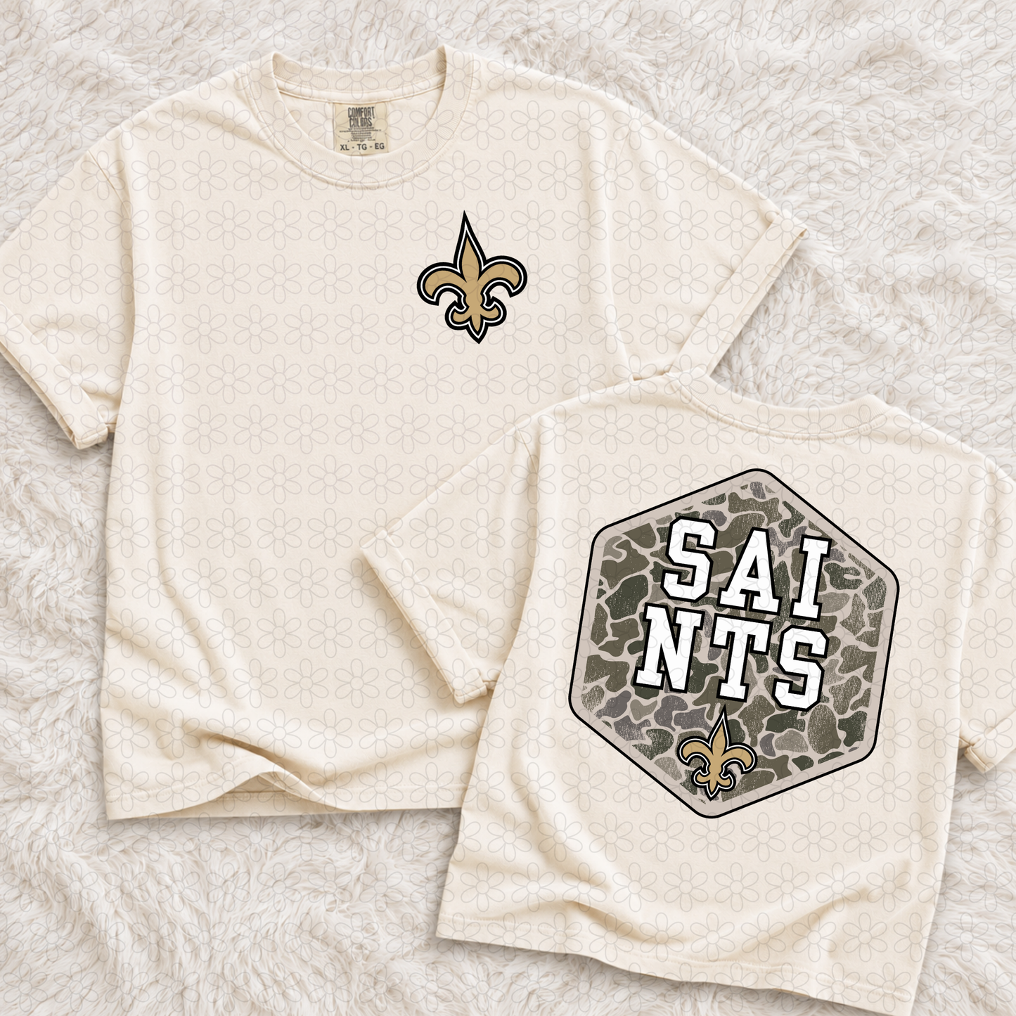 Camo Sports Teams (We Can Do Customs, Mascots MUST be Emailed) DTF Transfer