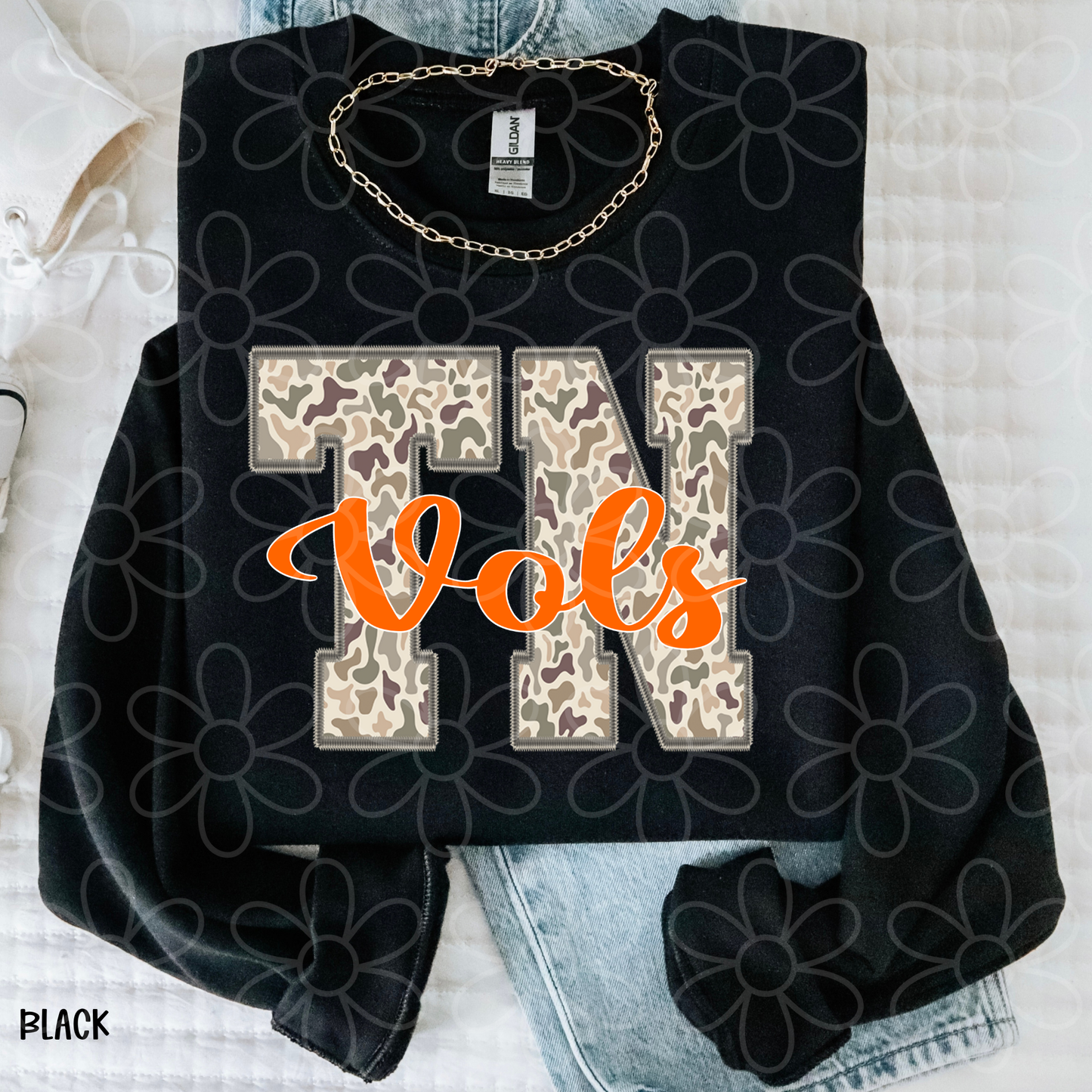 Camo Sports Teams (Multiple Options) Completed Tee