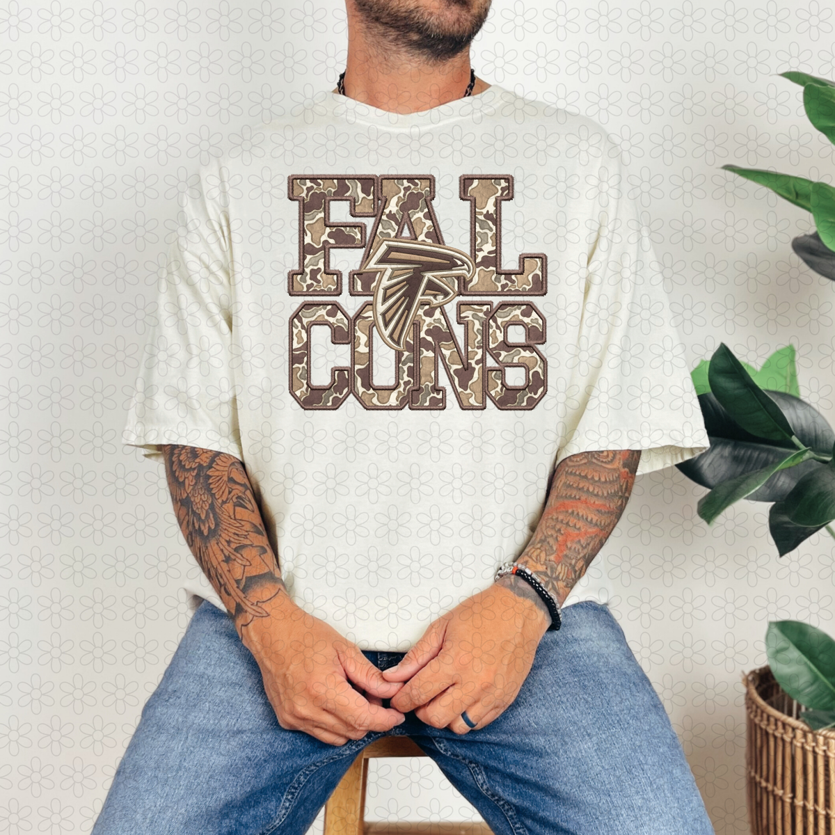 Camo Football Teams- Multiple OPTIONS ONLY- NO CUSTOMS Completed Tee