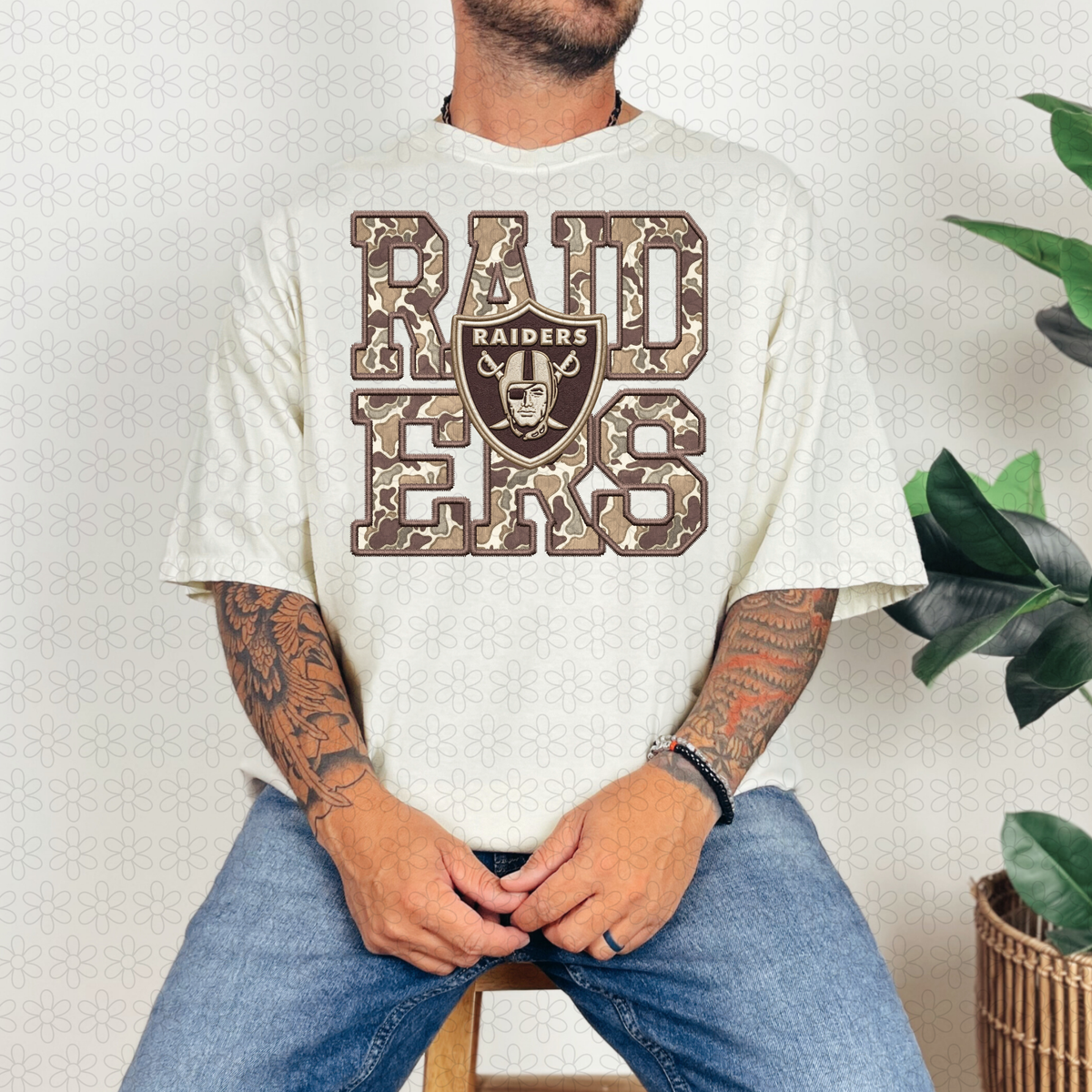 Camo Football Teams- Multiple OPTIONS ONLY- NO CUSTOMS Completed Tee