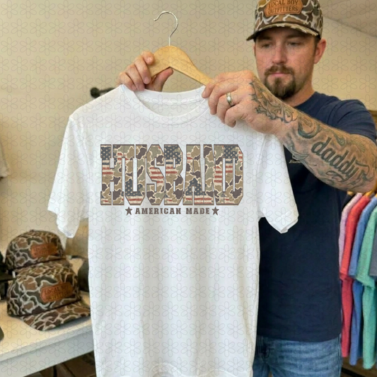 Camo Titles (Multiple Options) Completed Tee