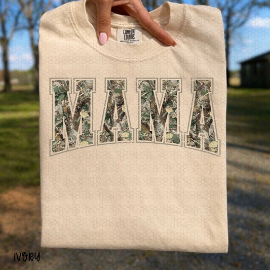Camo Mama Completed Tee