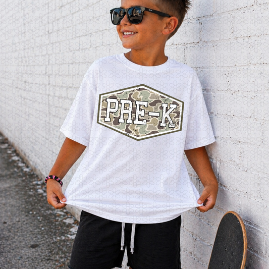 Camo Grades (Multiple Options) Completed Tee
