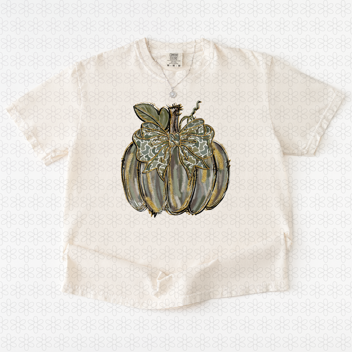 Camo Pumpkin Completed Tee