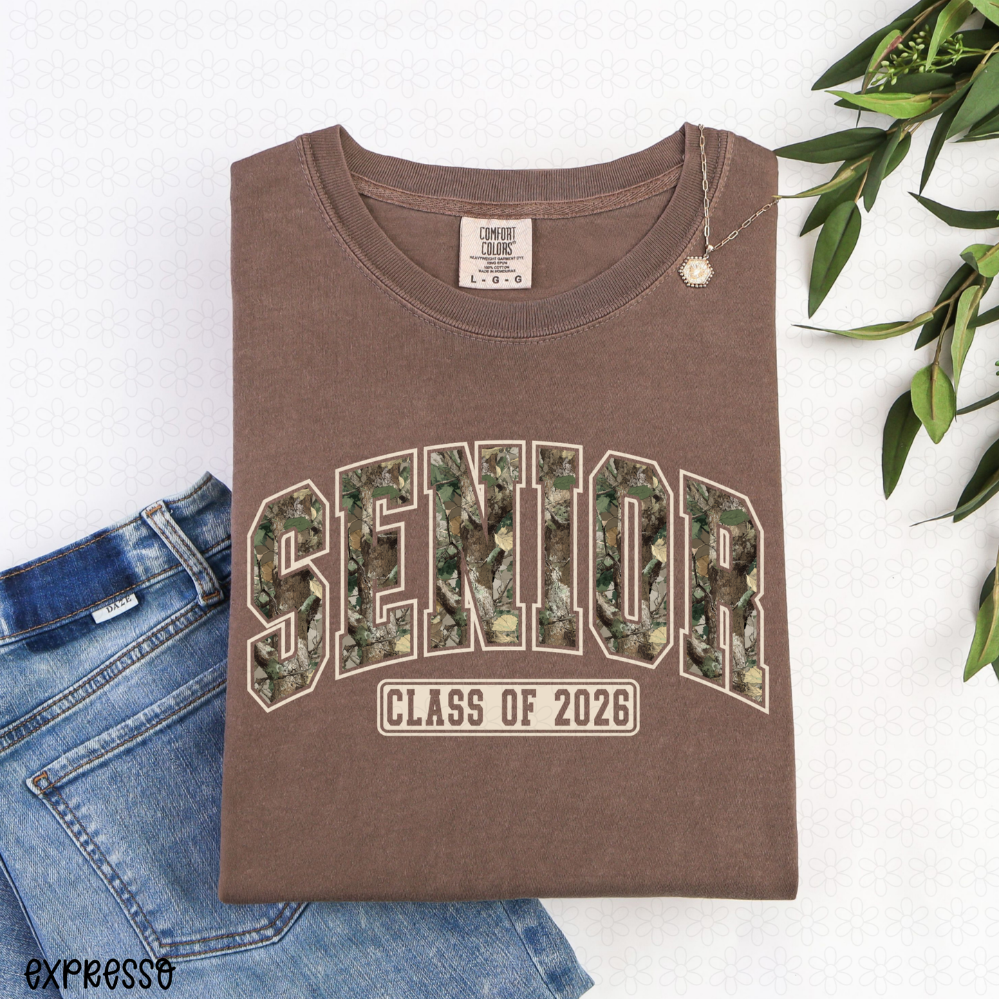Camo Senior Class of 2026-Light Completed Tee