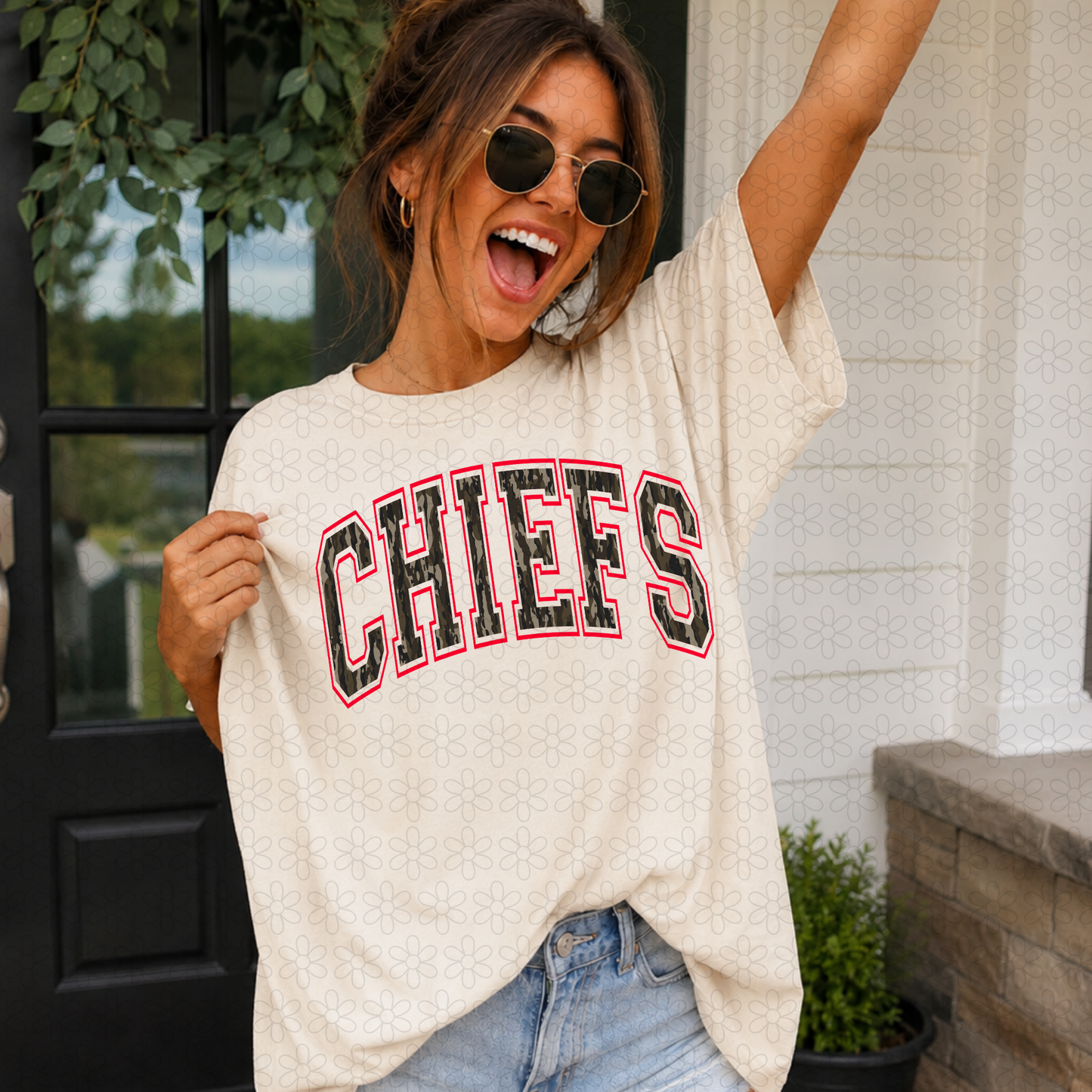 Camo Sports Teams- Multiple Options Only DTF Transfer