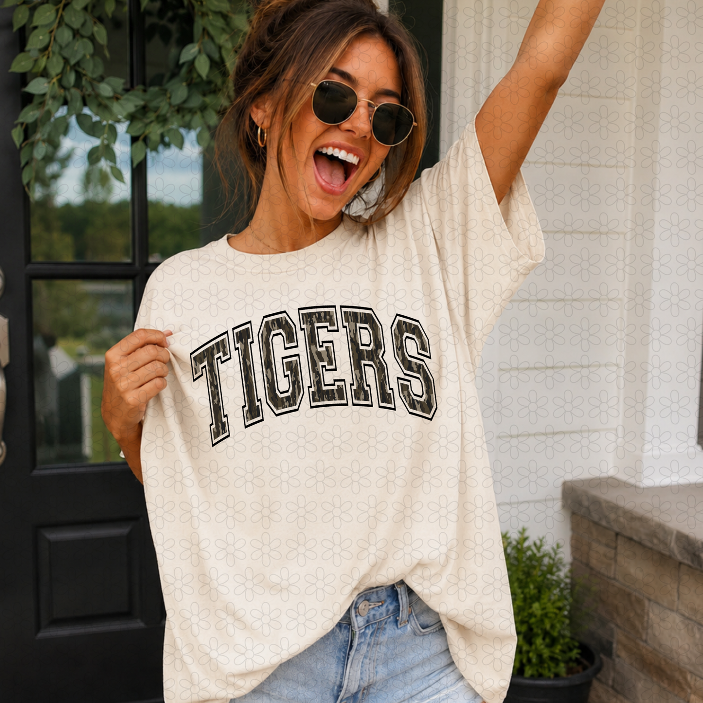 Camo Sports Teams- Multiple Options Only DTF Transfer