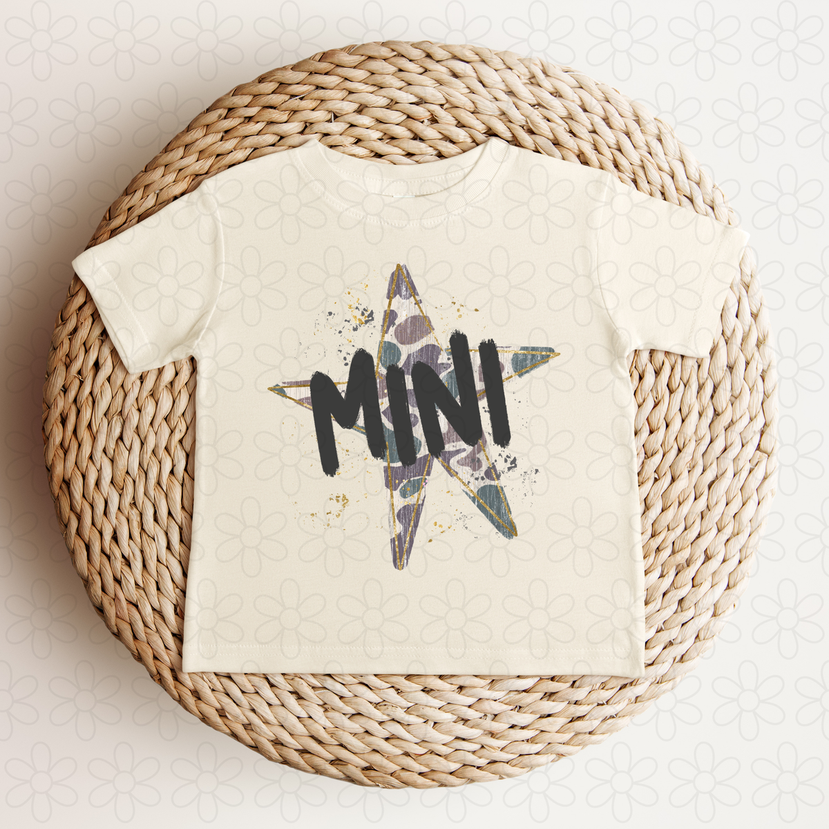 Camo Star Mini Completed Tee