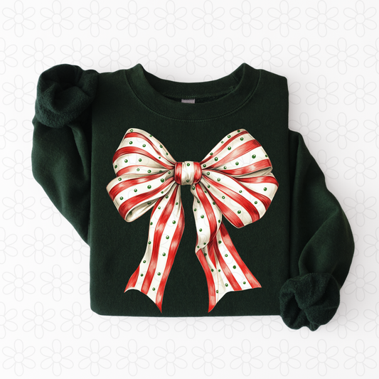 Candy Christmas Coquette Completed Tee