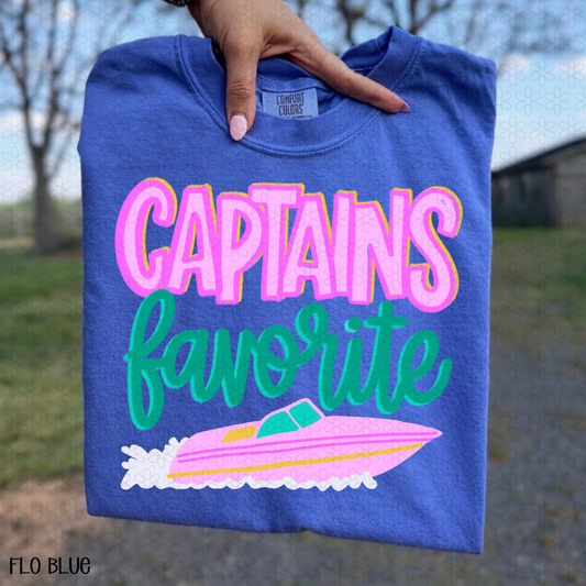Captains Favorite Completed Tee
