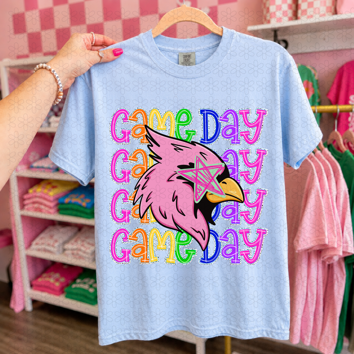 Preppy Game Day Mascots (Multiple Options) DTF Transfer