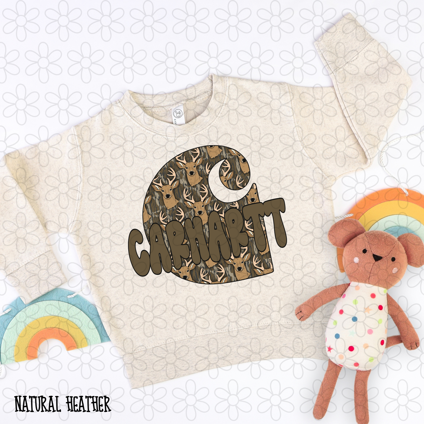 Carhartt Brown Deer Kids Completed Tee