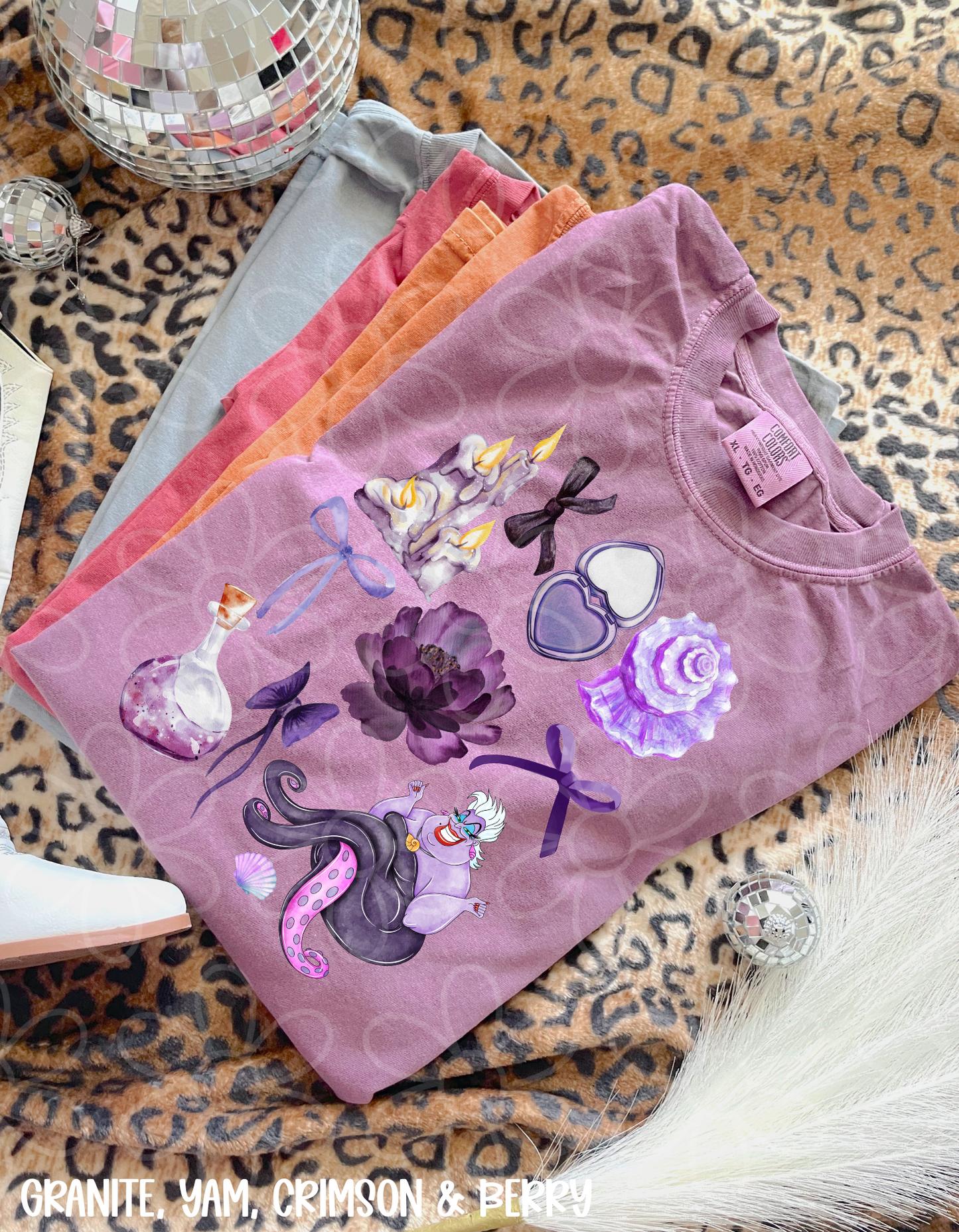 Cartoon Coquette Collage (Multiple Options) Kids Completed Tee