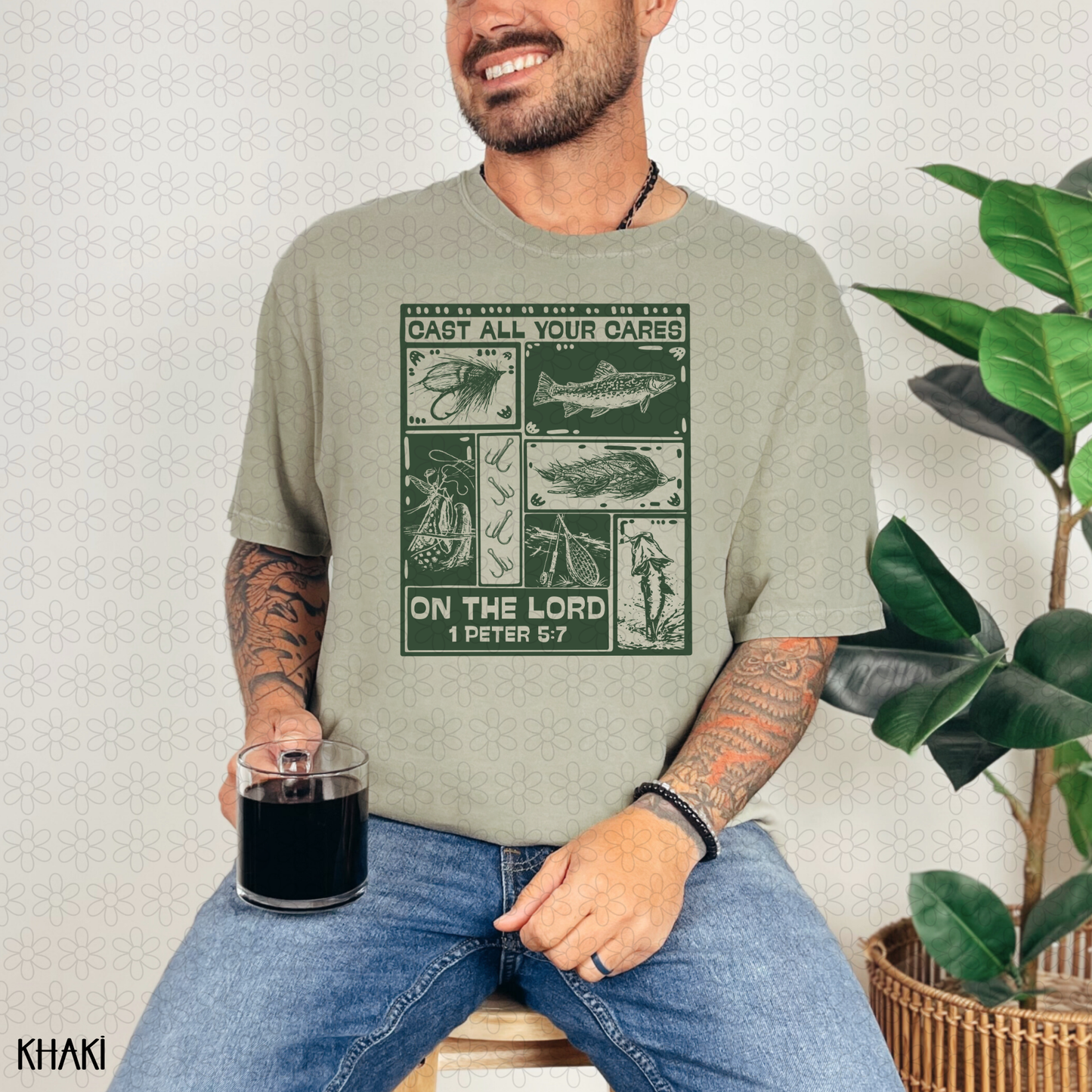 Cast All Your Cares DTF Transfer