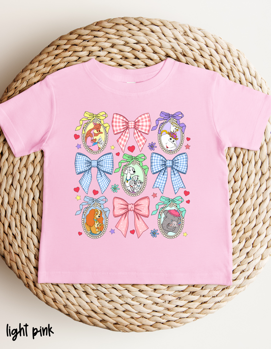 Character Bows Coquette Kids Completed Tee