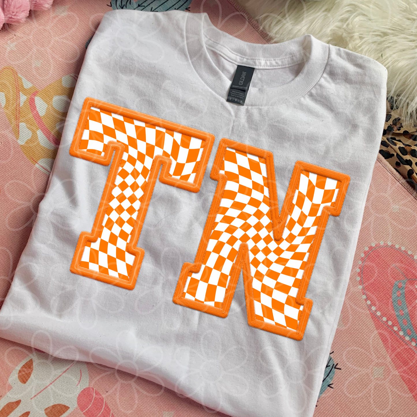Checkered TN DTF Transfer
