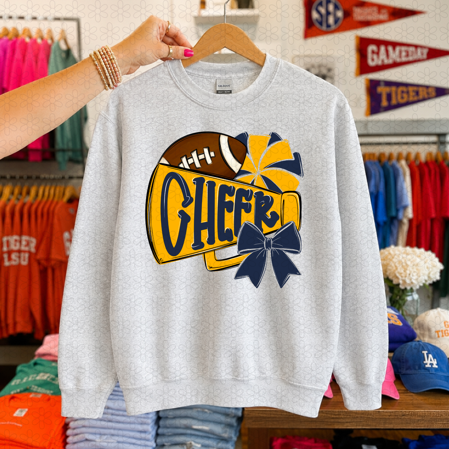 Cheer (Multiple Color Options) Completed Tee