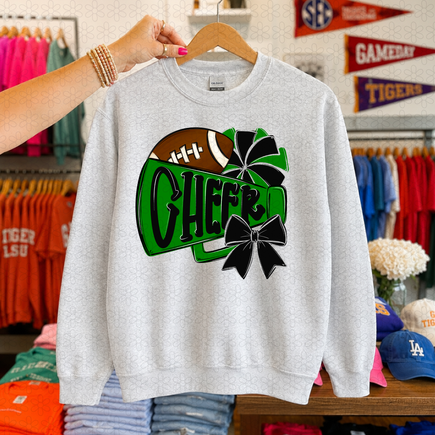 Cheer (Multiple Color Options) Completed Tee