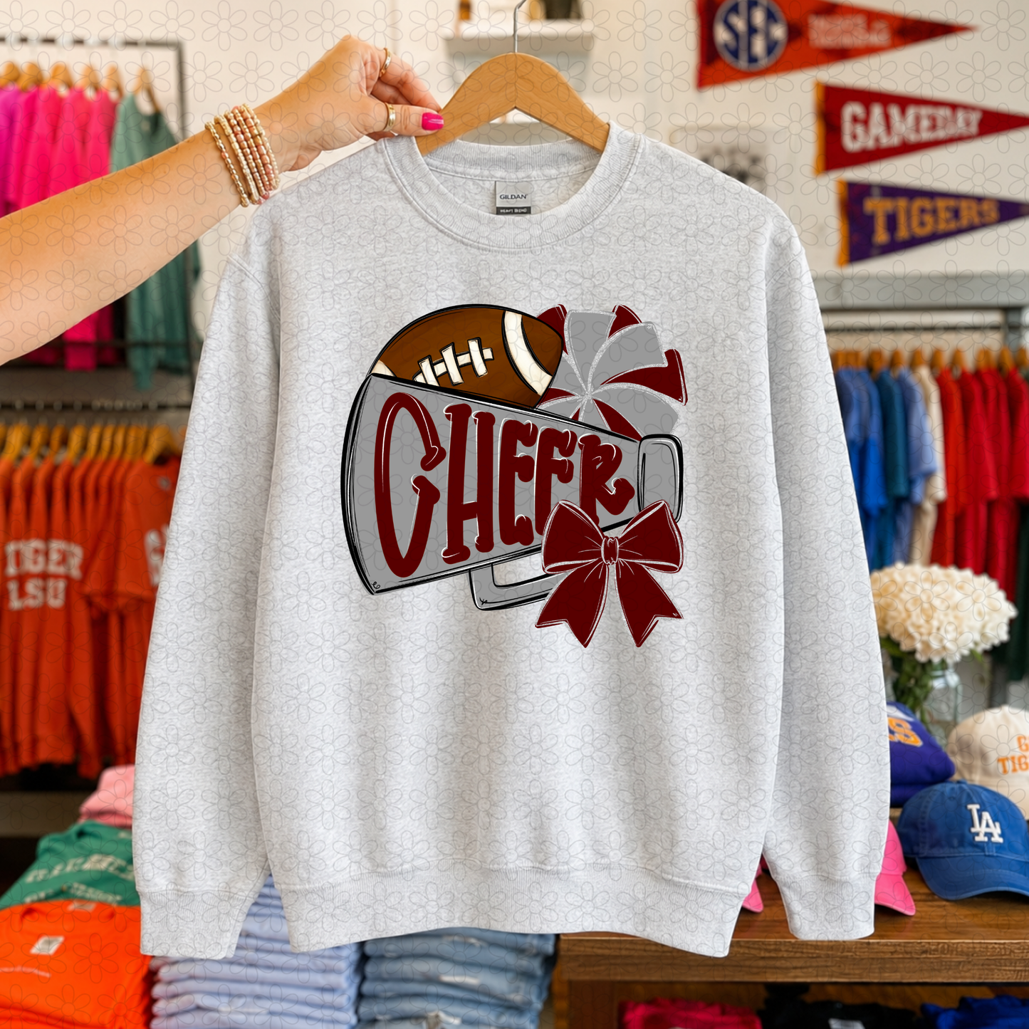Cheer (Multiple Color Options) Completed Tee