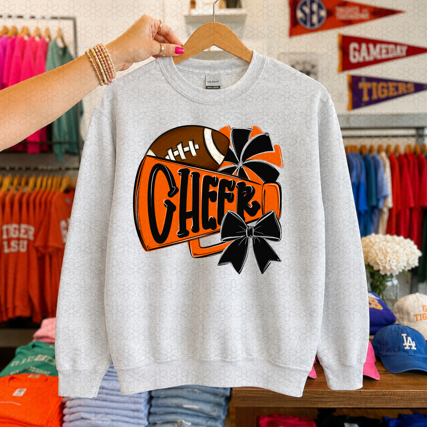 Cheer (Multiple Color Options) Completed Tee
