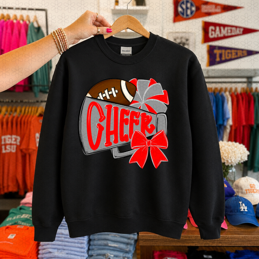 Cheer (Multiple Color Options) Completed Tee