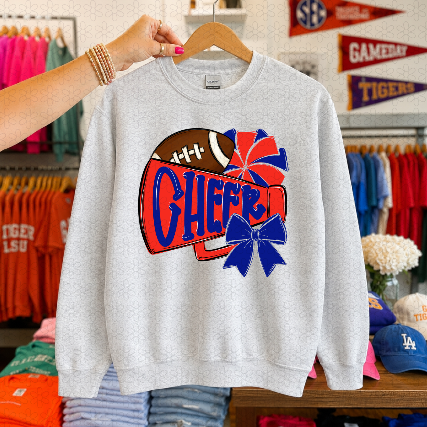 Cheer (Multiple Color Options) Completed Tee