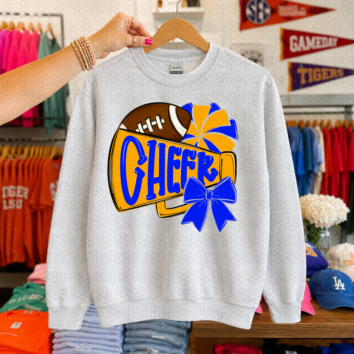 Cheer (Multiple Color Options) Completed Tee