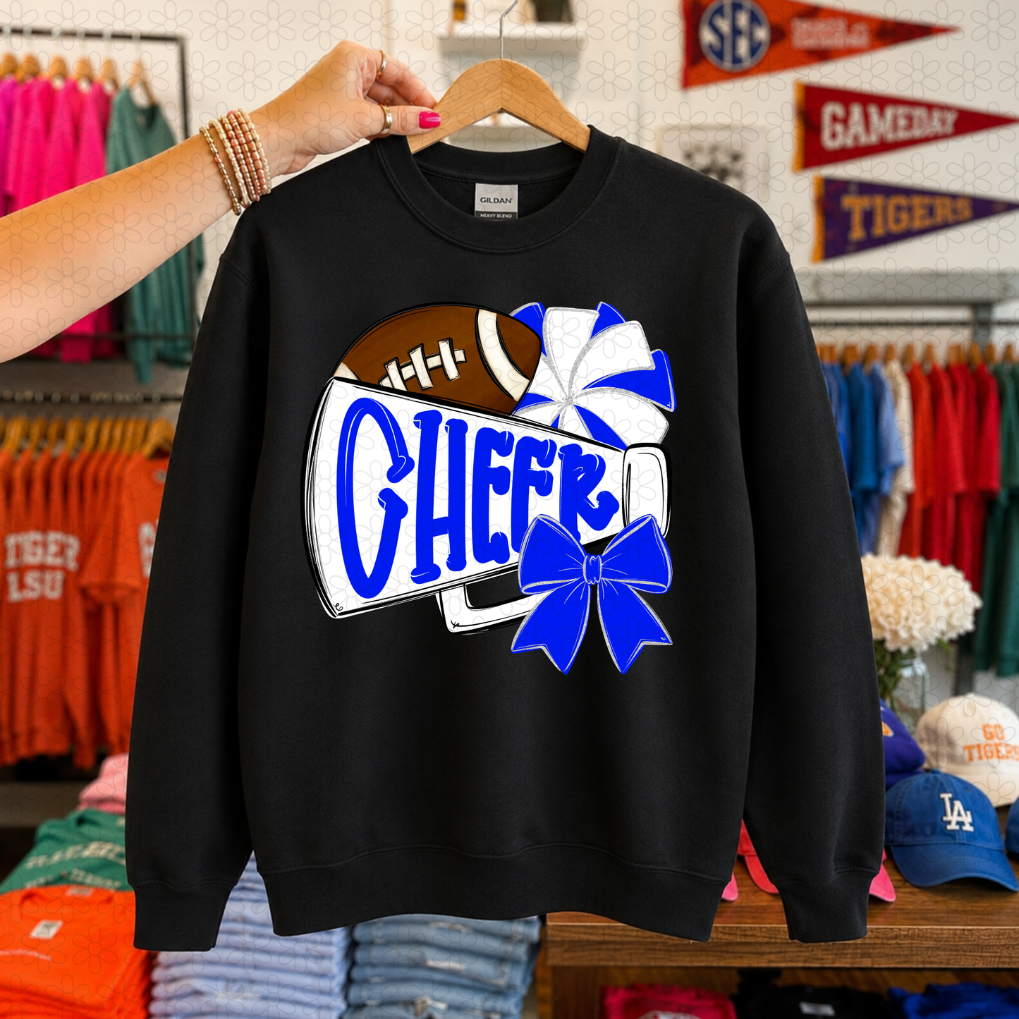 Cheer (Multiple Color Options) Completed Tee