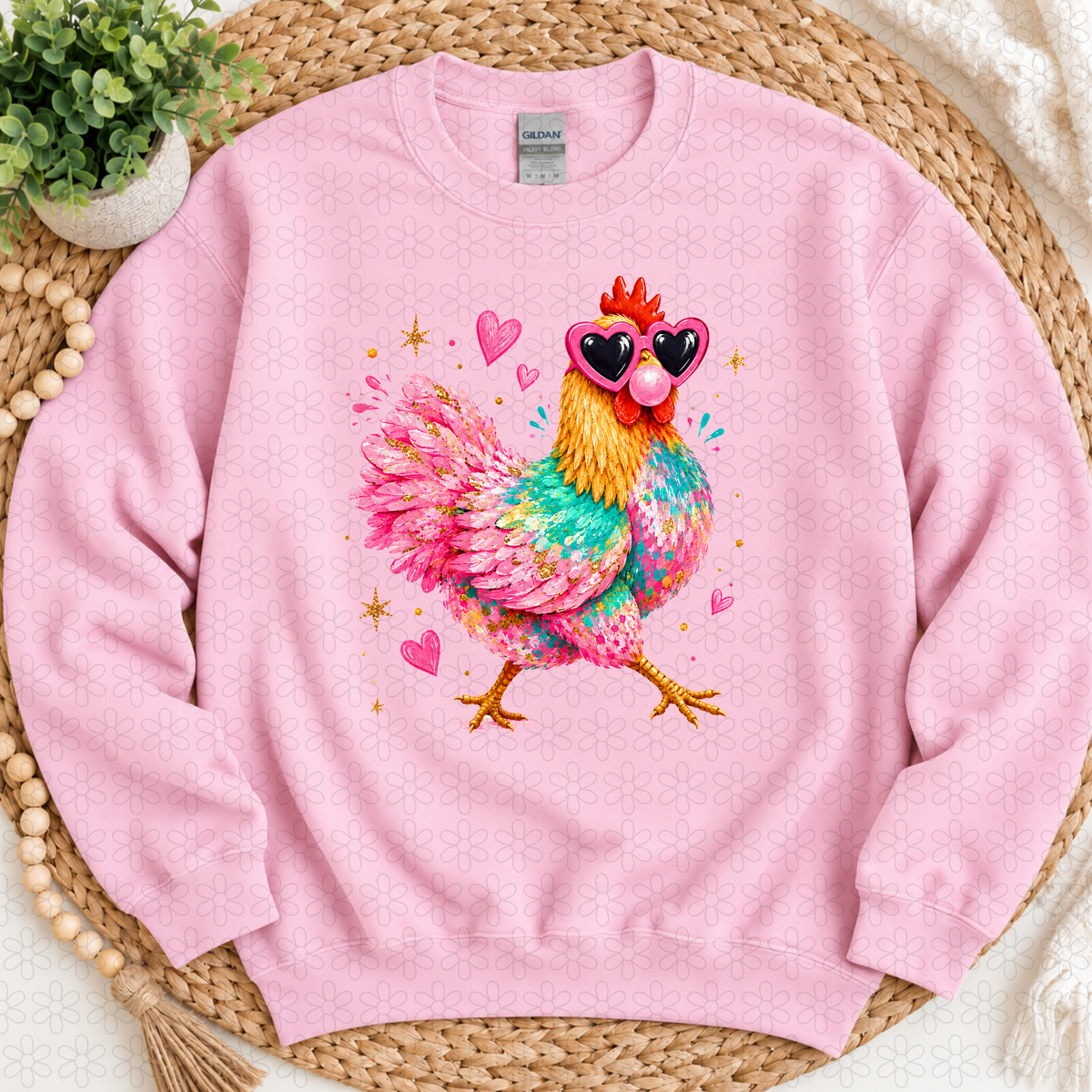 Chicken Colorful Completed Tee