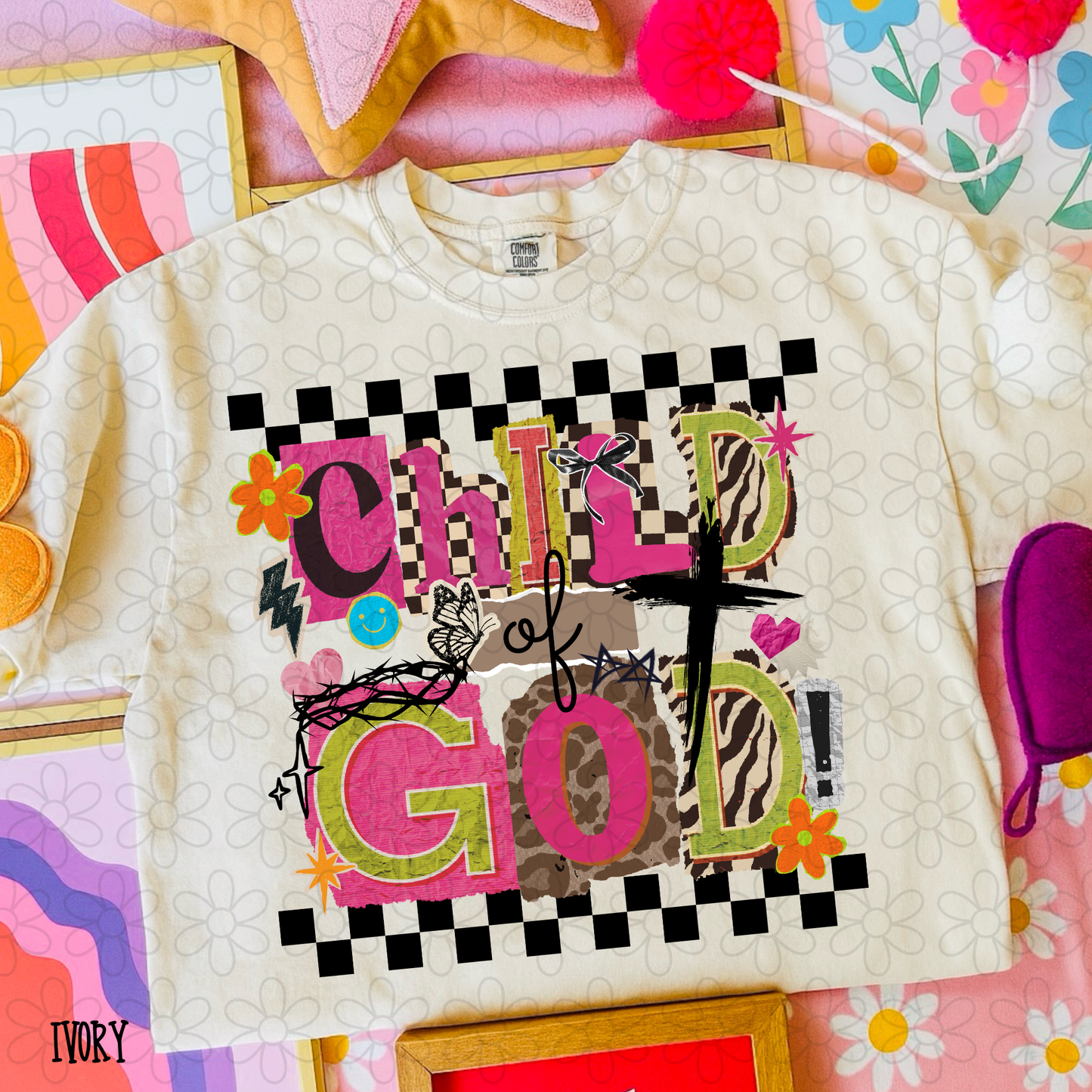 Child Of God Ransom Letters Completed Tee