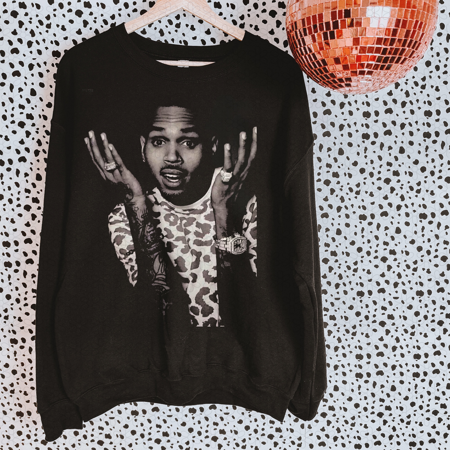Chris Brown DTF Transfer