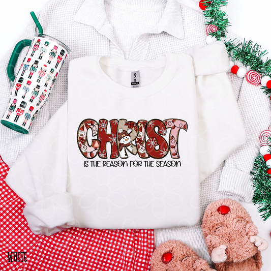 Christ Is The Reason For The Season Kids Completed Tee