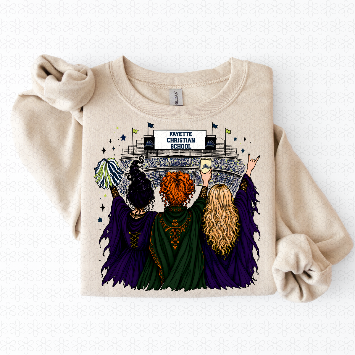 Team Halloween Stadium (Multiple Options) Completed Tee