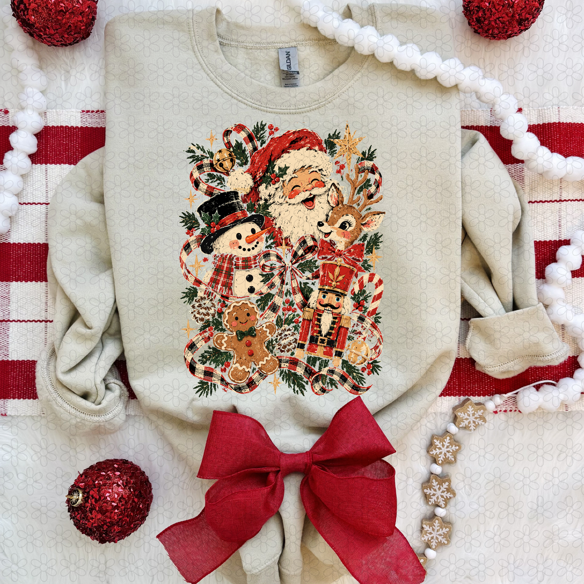 Christmas Collage  Completed Tee