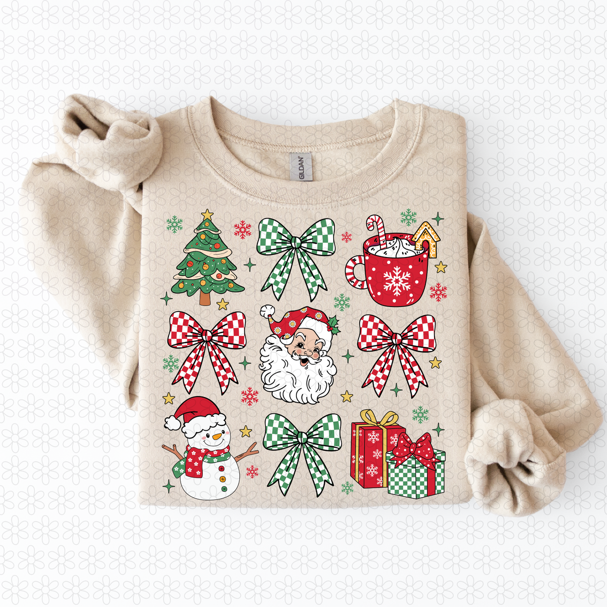 Christmas Coquette Completed Tee