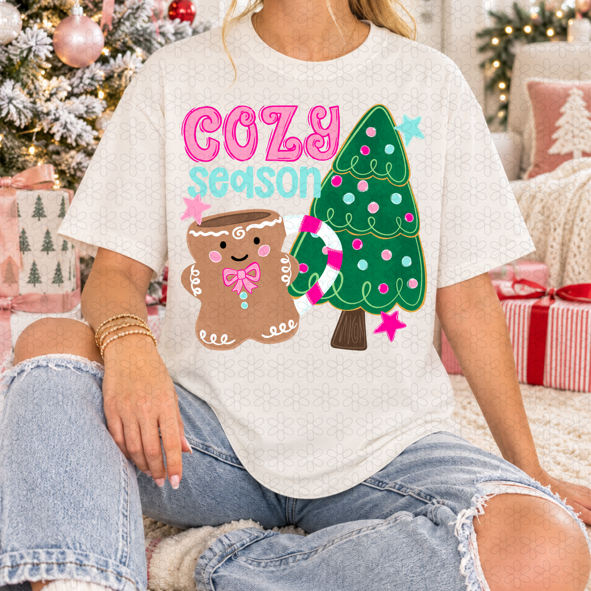Christmas Cozy Season DTF Transfer